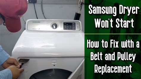 belt replacement samsung dryer