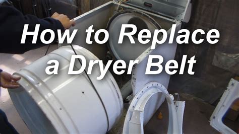 how to replace belt on maytag dryer